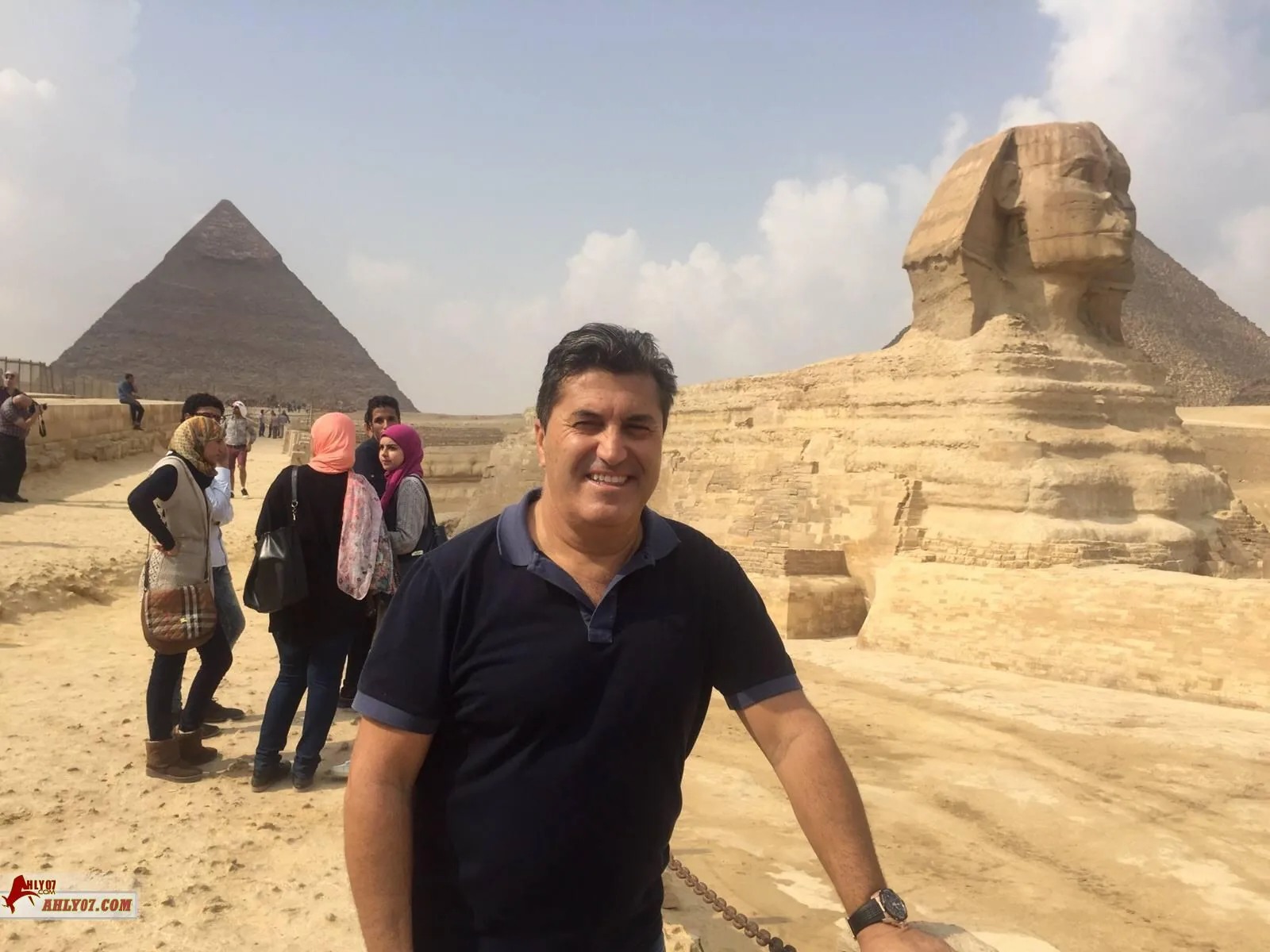 صور جوزيه بيسيرو في أهرامات الجيزه