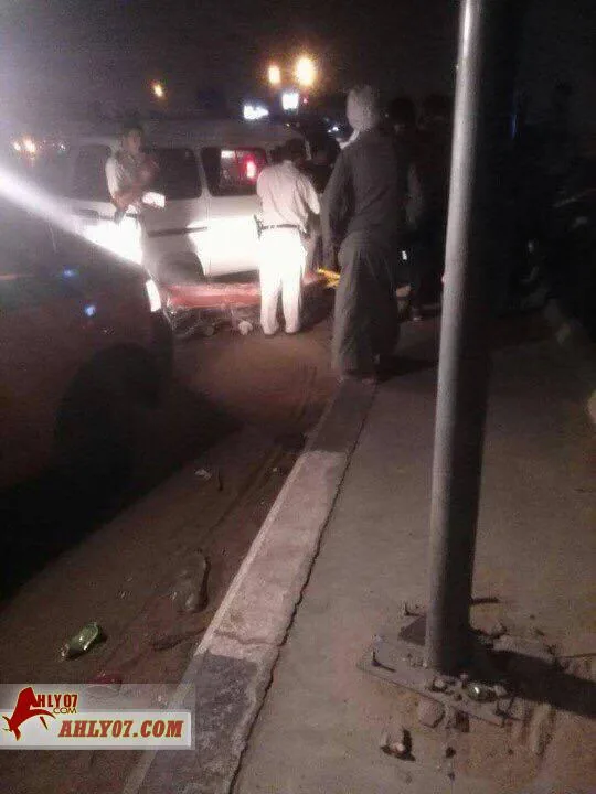 شاهد صور حادثة اتوبيس فريق الأهلي واللاعبين بعد مباراة زيسكو