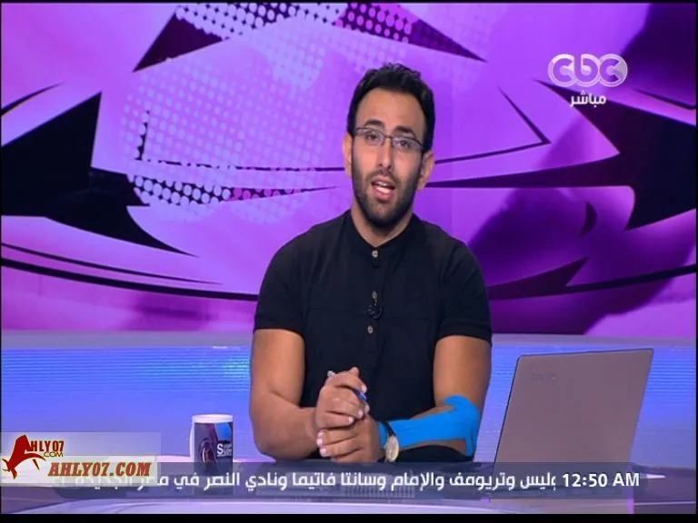 بالفيديو انباء عن حصار مرتضى منصور لاستوديو سي بي سي للفتك بإبراهيم فايق 
