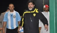 شاهد ماذا قال الأسطورة مارادونا عن الأهلي بعد فوزه على روما؟